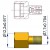 Адаптер переходник груз. вентиль/ КГШ R-0737-1
